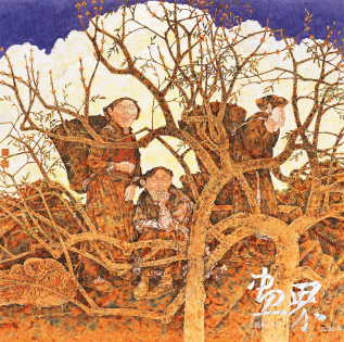 云過長天-120×120cm-2016年-陳孟昕