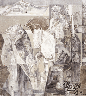 雪域之情210×190cm-2009年-孫春龍