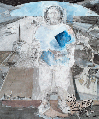 逐夢太空-180×215cm-2019年-孫春龍