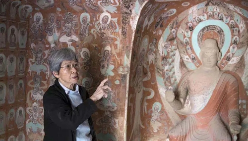 第八、九、十、十一、十二屆全國政協委員，敦煌研究院名譽院長樊錦詩.webp