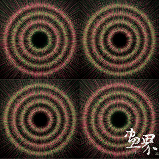 元-速（布面丙烯）200×200cm×4-2013年-孟祿丁