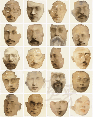 似水年夢，斑駁無數(shù)成殘-180×148cm-2014年-應金飛