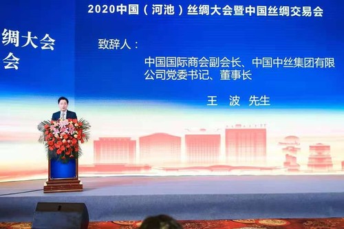 中國中絲集團有限公司黨委書記、董事長王波