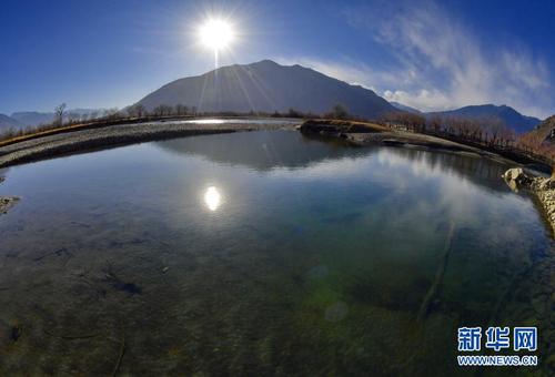 　　西藏雅尼國家濕地公園一景（2月2日攝2）。