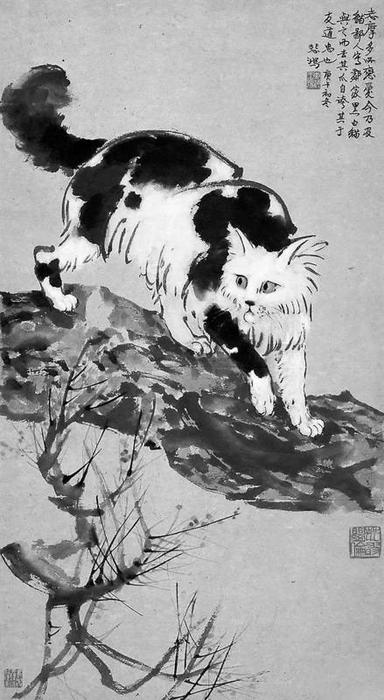 ?徐悲鴻《貓》