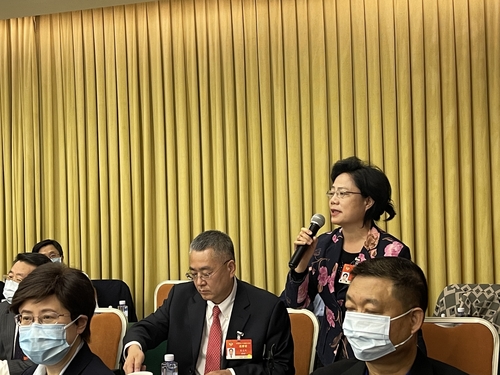 7工商聯界別委員在討論中。(184887)-20210312091731