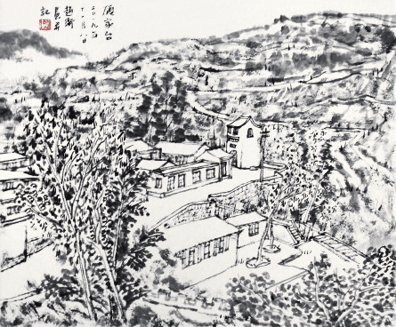 顧家臺寫生之四2019年-趙-衛
