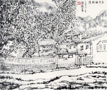 顧家臺寫生之六2019年-趙-衛