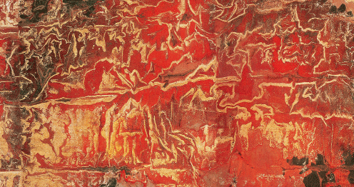 紅色記憶之四（現(xiàn)代中國畫）-136×544cm-2016年-王林旭