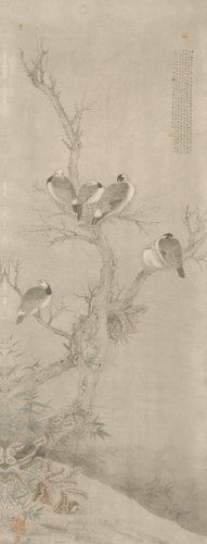 紅葉微風-190×72cm-2015年-劉萬鳴