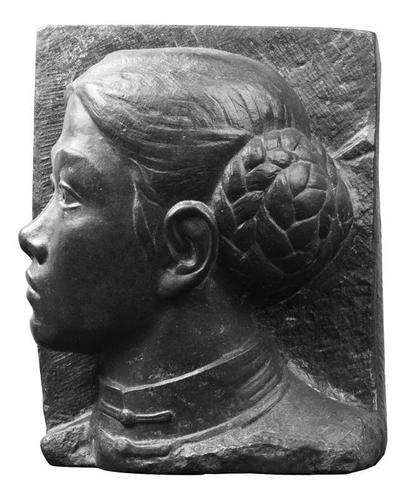 紀念碑浮雕《五四運動》人物頭像，滑田友，1956年2