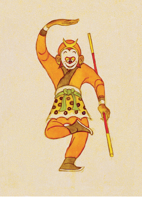 《大鬧天宮》孫悟空造型設計-1959年-張光宇