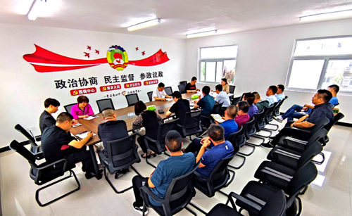 湖濱區高廟鄉“委員之家”。