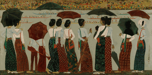 潑水節180x90cm-2008-2009年-喬十光