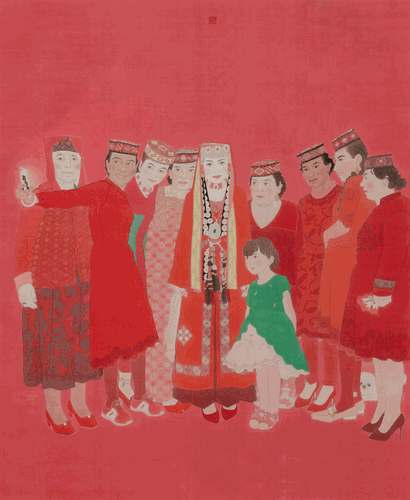 塔吉克祝福-240x197cm-2019年-王海濱