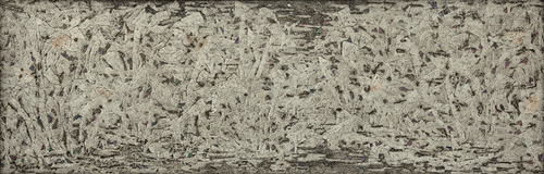 何語凡心（蛋殼、螺鈿、大漆、金屬粉）180x60--2013年-陳涵