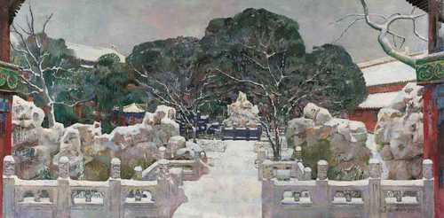 《御花園初雪》 曹達立