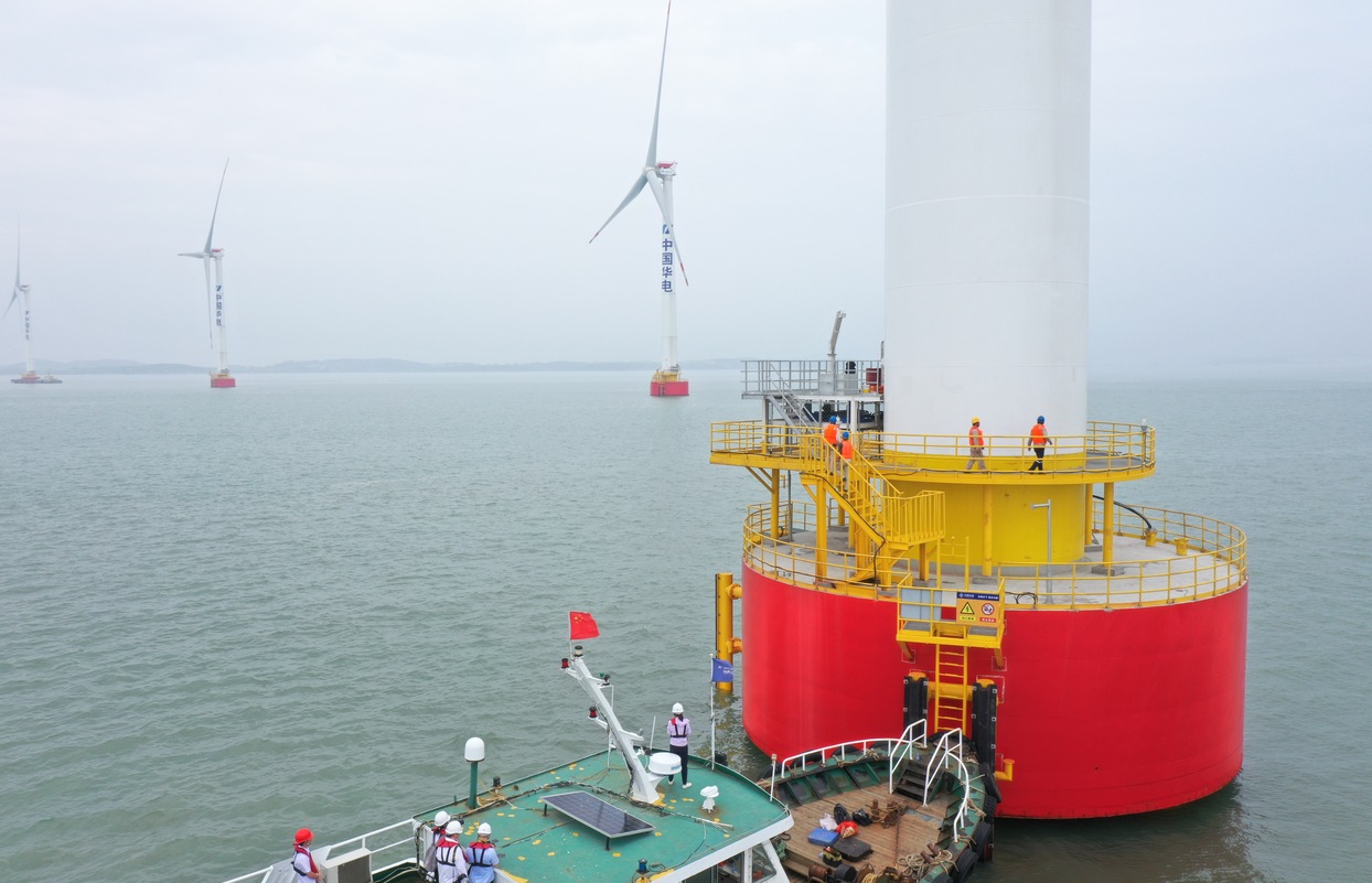 我國首臺海上風電主控系統國產化風機成功投運