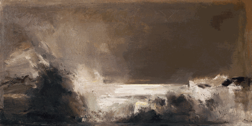 觀滄海·激浪-120×60cm-2017年-王敏杰（特邀）
