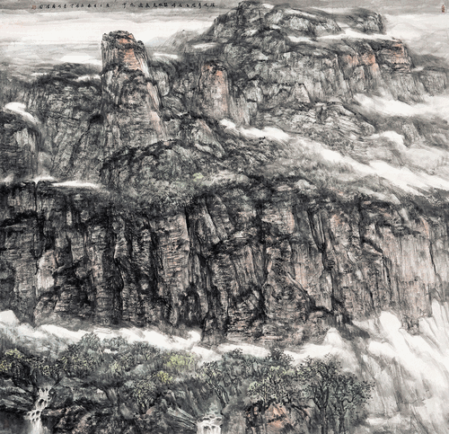 雄峻奇險(xiǎn)白石峰-龍脈虎氣通泰寧--祁海