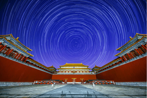 在北京故宮拍攝的星軌圖(1365144)-20220922092507