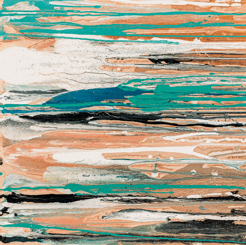 故鄉的海系列之二90×90cm-2021年-安-立