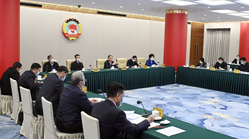 全國政協召開網絡議政遠程協商會 圍繞“推進黃河國家文化公園建設”協商議政 汪洋主持
