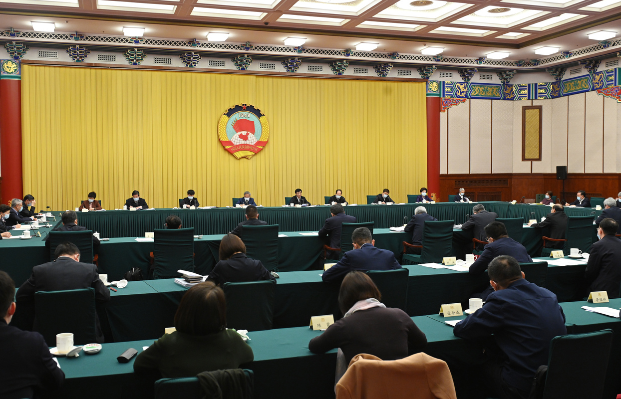 全國政協(xié)召開雙周協(xié)商座談會(huì) 圍繞“加強(qiáng)高標(biāo)準(zhǔn)農(nóng)田建設(shè)，保障國家糧食安全”協(xié)商議政 王滬寧主持