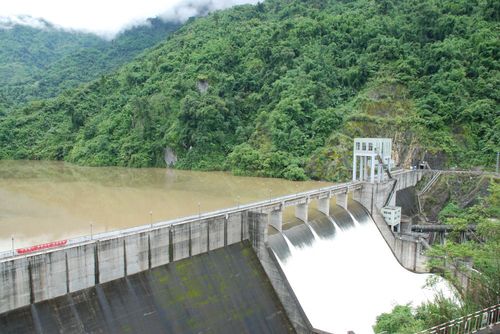 緬甸小其培電站大壩
