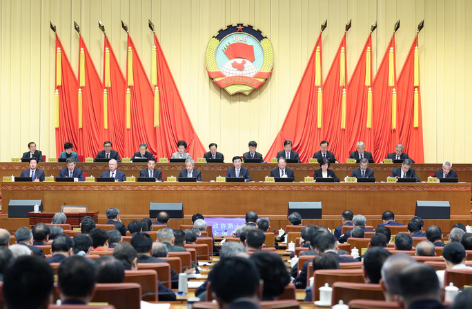 全國政協十四屆常委會第四次會議閉幕