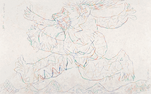 千年一戀（油畫(huà)）150×220cm-于-來(lái)