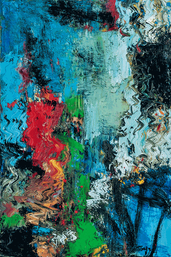 海的那邊No.85（丙烯）120×80cm-2022年-唐承華