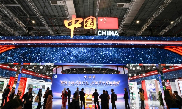 中國館展現(xiàn)嶄新氣象
