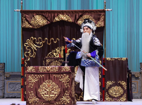 衣麟在《文昭關》中飾演伍子胥  毛瓊雯攝