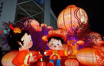 張燈結彩迎新年：北京春節景觀上線啦