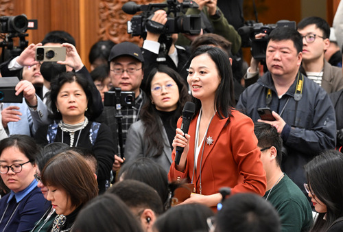記者提問