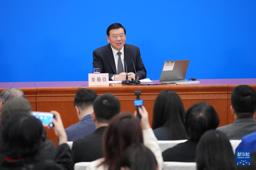 十四屆全國人大三次會議舉行新聞發布會