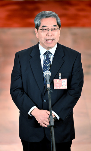 全國政協委員馬建堂接受媒體采訪。(6558838)-20250305083911